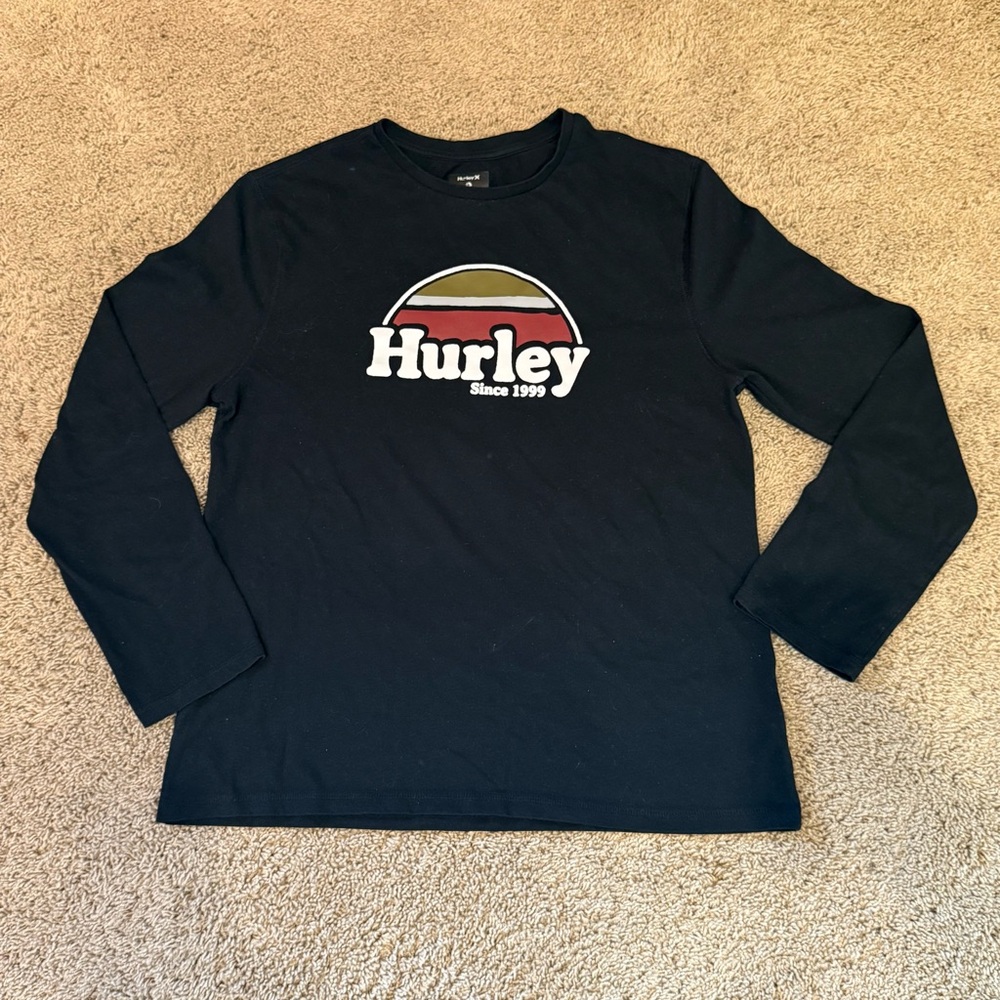 Hurley Black Long Sleeve Tee